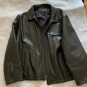 Mens 2x Wilson Leather Jacket.  Excellent Condition